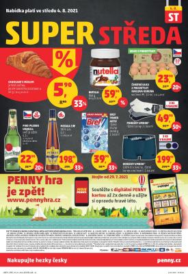 akční leták Penny Market 29.7.2021-4.8.2021