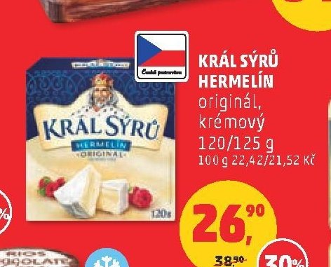 Král Sýrů Hermelín