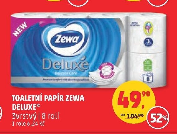 Toaletní papír Zewa Deluxe