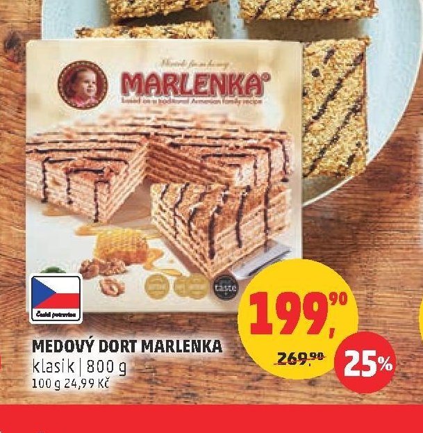 MEDOVÝ DORT MARLENKA