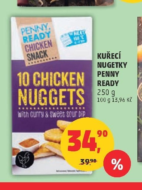 Kuřecí nugetky Penny Ready