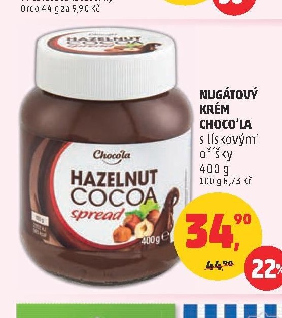 Nugátový krém Choco'la