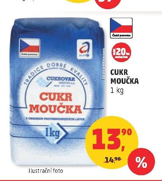 Cukr moučka