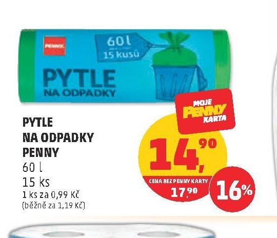 PYTLE NA ODPADKY PENNY