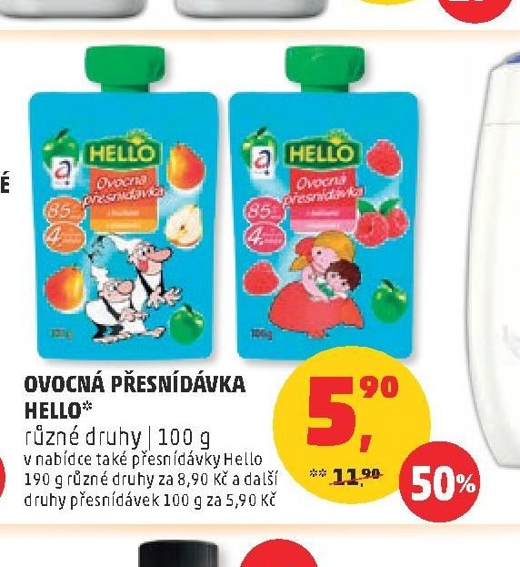 OVOCNÁ PŘESNÍDÁVKA HELLO*