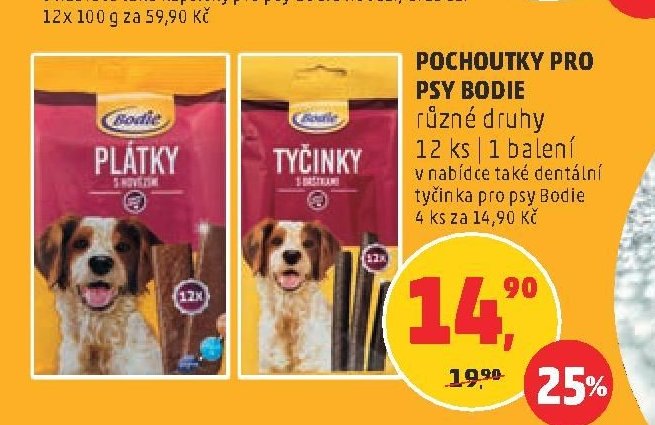 Pochoutky pro psy Bodie