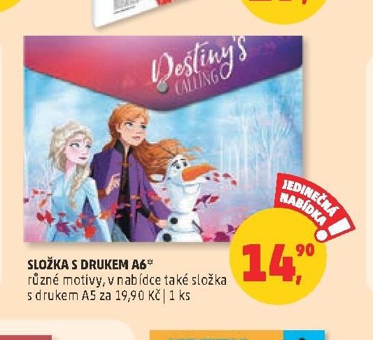 Složka s drukem A6