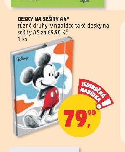 Desky na sešity A4