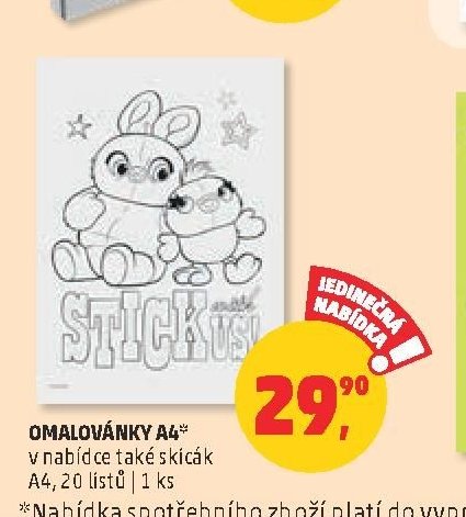 Omalovánky Sticks