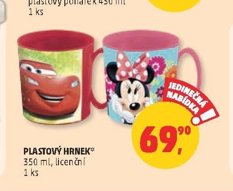 Plastový hrnek