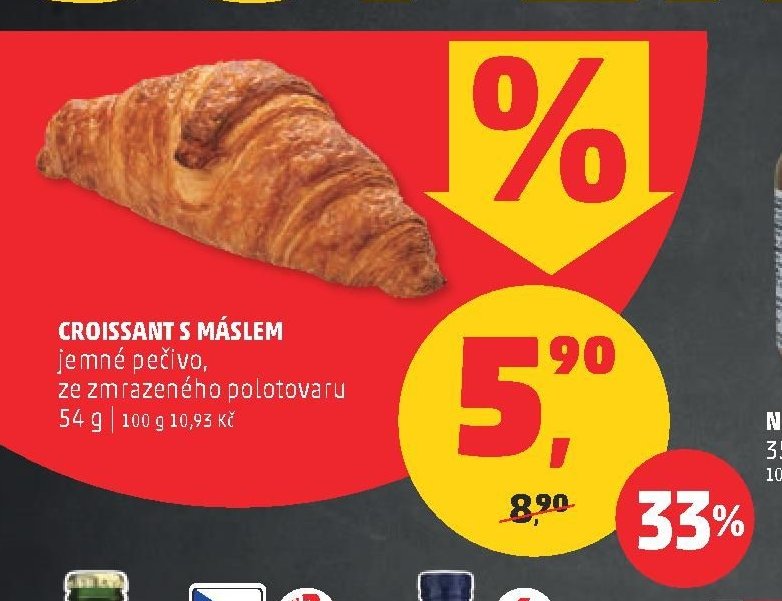 CROISSANT S MÁSLEM