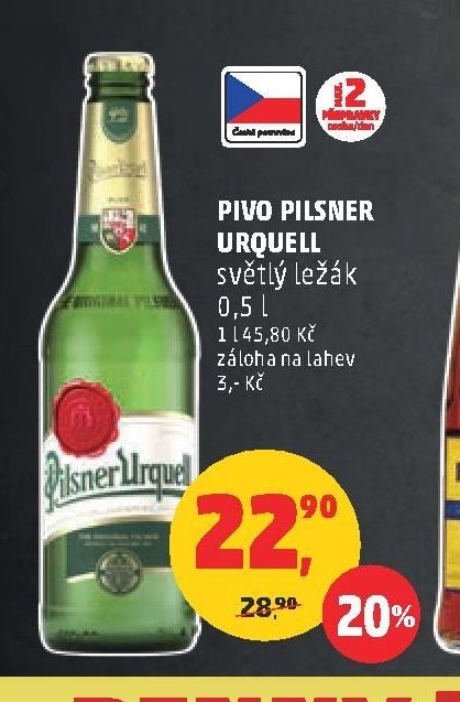 PIVO PILSNER URQUELL