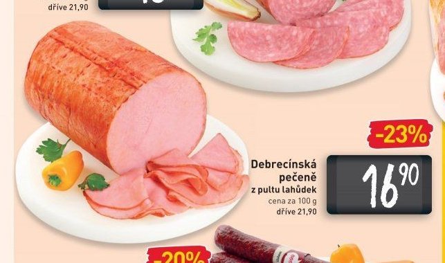 Debrecínská pečeně z pultu lahůdek