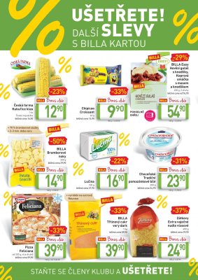 akční leták BILLA 28.7.2021-3.8.2021