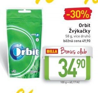 Orbit Žvýkačky