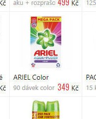ARIEL Color 90 dávek color