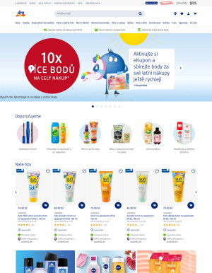 akční leták dm drogerie 28.7.2021-3.8.2021