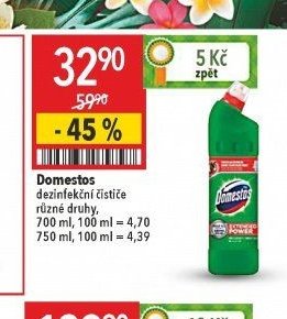 Domestos dezinfekční čističe
