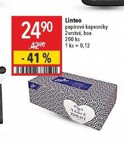Linteo papírové kapesníky