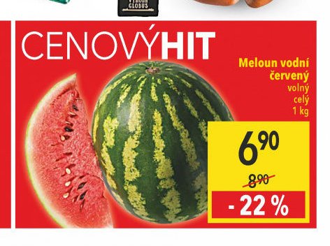 Meloun vodní červený