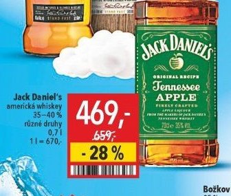 Jack Daniel's americká whiskey