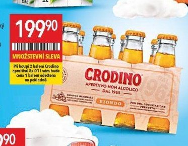 Crodino nealkoholický aperitiv