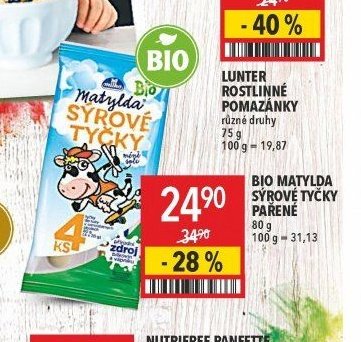 BIO MATYLDA SÝROVÉ TYČKY