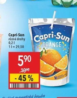 Capri-Sun různé druhy