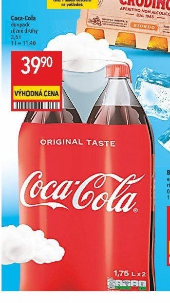 Coca-Cola duopack různé druhy