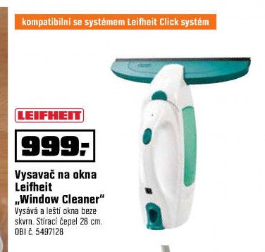 Vysavač na okna Leifheit Window Cleaner