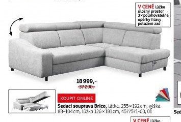 Sedací souprava Brico - ASKO akcniletaky.com