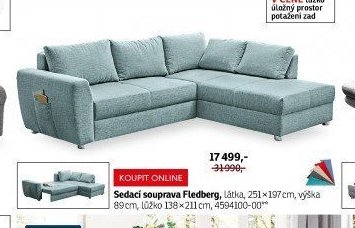 Sedací souprava Fledberg - ASKO akcniletaky.com