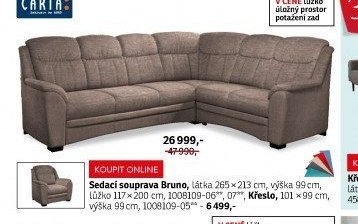 Sedací souprava Bruno - ASKO akcniletaky.com