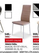 Jídelní židle - ASKO akcniletaky.com