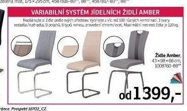 Židle Amber - ASKO akcniletaky.com