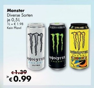 Energetický nápoj Monster Energy