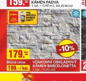 VENKOVNÍ OBKLADOVÝ KÁMEN BARCELONETTA