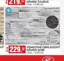 VENKOVNÍ OBKLADOVÝ KÁMEN GOBI
