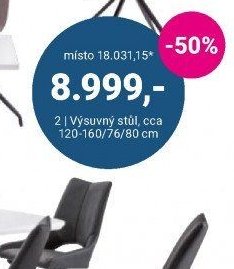 Výsuvný stůl