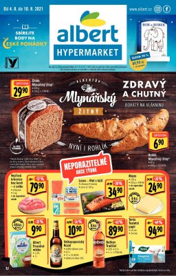 akční leták Albert 4.8.2021-10.8.2021