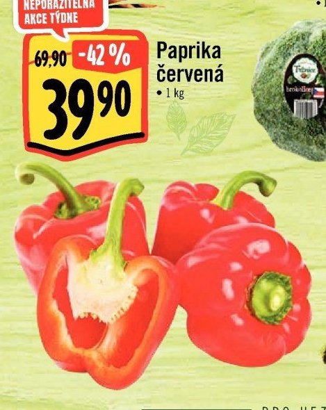 Paprika červená