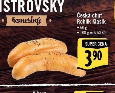 Česká chuť Rohlík Klasik