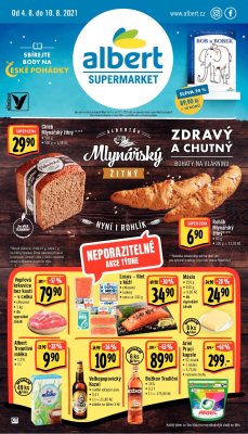 akční leták Albert 4.8.2021-10.8.2021