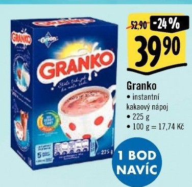 Instantní kakao Granko