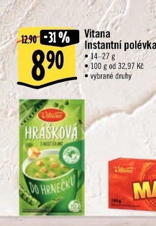 Instantní polévky Vitana