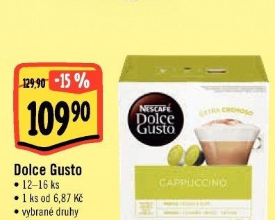 Kapsle Dolce Gusto Nescafé