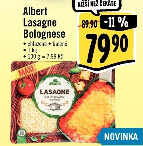Lasagne Bolognese Albert