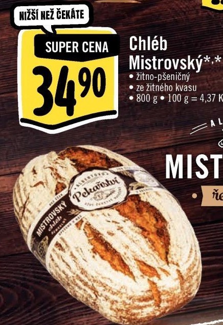 Mistrovský chléb Albert