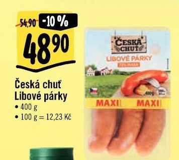 Párky libové Česká chuť