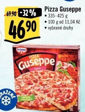 Pizza mražená Guseppe Dr. Oetker